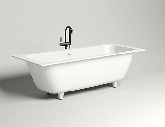 Ванна каменная SALINI ORLANDA 103322MRH 180х80см встраиваемая