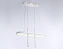 Люстра подвесная Ambrella COMFORT LineTech FL5383 43Вт 3 лампочек LED