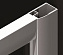 Стеклянная шторка на ванну RADAWAY Vesta 203150-01  DWD 150 150х150см