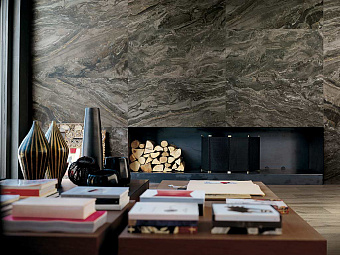 Крупноформатный керамогранит REX Magnum 765908 Silver Porphyry Strutturato 120х240см 2,88кв.м.