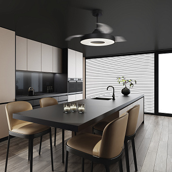 Люстра-вентилятор Mantra COIN 8218 60Вт LED