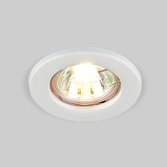 Светильник точечный встраиваемый Elektrostandard a030075 9210 WH 50Вт G5.3