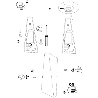 Светильник архитектурный Maytoni Times Square O580WL-L6W 6Вт IP54 LED белый
