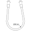 Душевой шланг IDEAL STANDARD BE200AA 200см chrome