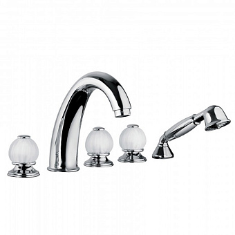 Смеситель для ванны Bongio Rivoli 05531CR00D хром