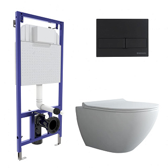 Инсталляция с унитазом BERGES NOVUM 043246