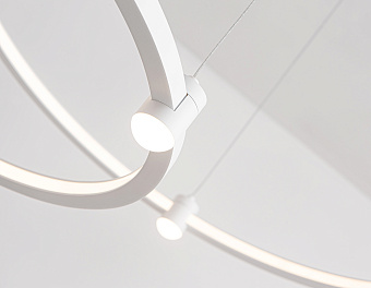 Люстра подвесная Ambrella COMFORT LineTech FL5533 90Вт 12 лампочек LED