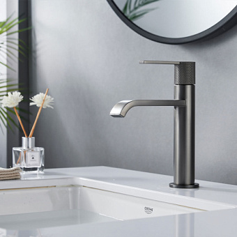 Смеситель для раковины Maxonor PL1084-9 серый
