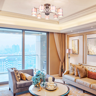 Торшер Eurosvet Adagio 01046/1 сатин-никель 40Вт E14