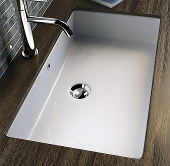 Раковина встраиваемая сверху Kerasan Slim 22501 75х34см