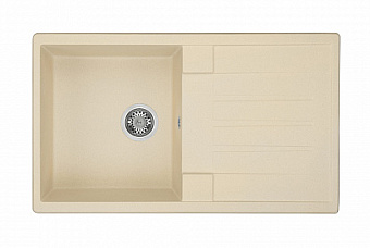 Мойка кухонная Акватон Верона 1A710032VR290 85,5х50см бежевый