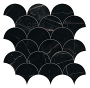 Керамическая мозаика Atlas Concord Италия Marvel Dream 9MFK Fan Black Atlantis 29,2х29см 0,508кв.м.