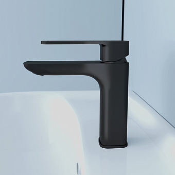 Смеситель для раковины IDDIS Slide SLIBL00i01 чёрный матовый