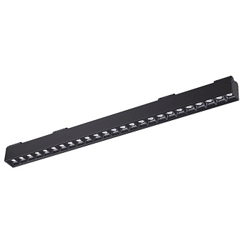Трековый светильник Novotech SHINO 358075 30Вт LED чёрный для низковольтного трека