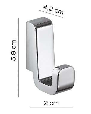 Крючок Gedy Samoa A827(13) хром