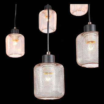 Люстра подвесная Evoluce FORTO SL193.303.12 60Вт 12 лампочек E27