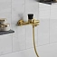 Смеситель для ванны Paini Domus 18PJ111PZ золото брашированное