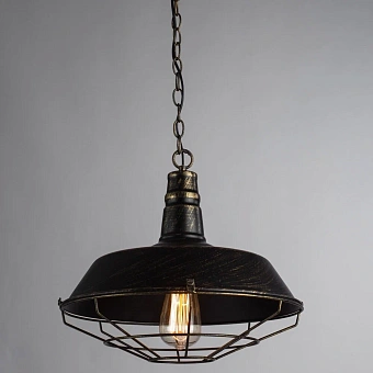 Светильник подвесной Arte Lamp PANDORA A9183SP-1BR 60Вт E27