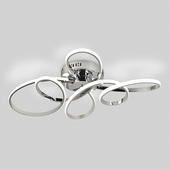 Светильник потолочный Eurosvet Shaft 90127/2 хром 128Вт LED