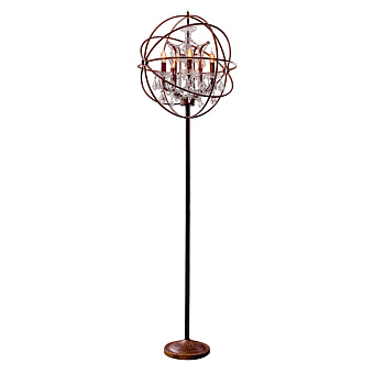 Торшер Loft It Foucaults Orb Crystal Loft1897FT 240Вт E14