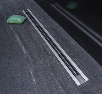 Щелевой душевой трап Pestan Confluo Slim Line 850 94,8х11,6см горизонтальный сток