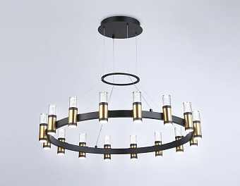 Люстра подвесная Ambrella COMFORT LineTech FL6212 96Вт 16 лампочек LED