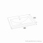 Раковина встраиваемая сверху IDDIS Optima Home 0016000U28 60х45см
