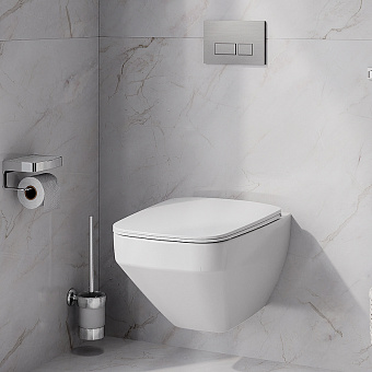 Унитаз подвесной AM-PM Inspire 2.0 C50A1700SC безободковый с микролифтом