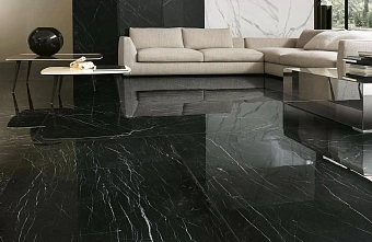 Полированный керамогранит FAP CERAMICHE Roma Diamond FPXE Nero Reale Brillante 80х80см 1,28кв.м.