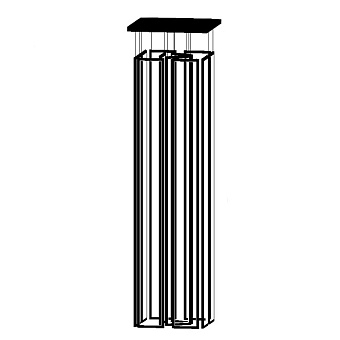 Светильник подвесной ImperiumLOFT Arisaig 208864-23 380Вт LED