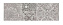 Фриз BERYOZA CERAMICA Амалфи 217308 серый 9,5х30см