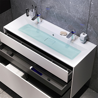 Тумба под раковину подвесная AM-PM Inspire V2.0 M50AFHX1203WM 49,2х120,8х60см