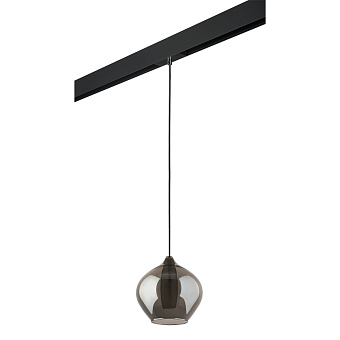 Трековый светильник Lightstar Pentola PRO803047 25Вт G9 дымчатый для однофазного трека