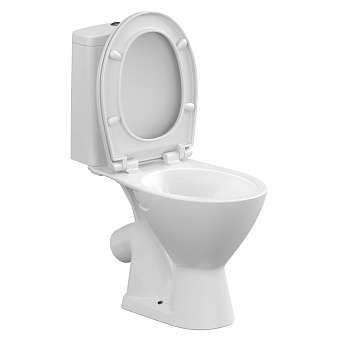 Унитаз напольный CERSANIT JUST S-KO-JUS031-3/6-PL-w ободковый с микролифтом