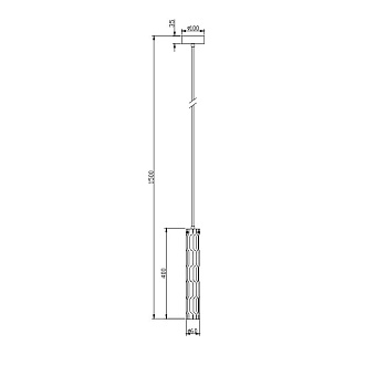 Светильник подвесной Stilfort Still 2163/02/01P 6Вт LED