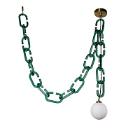 Светильник подвесной Loft It Chain 10128C Green 40Вт G9