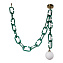 Светильник подвесной Loft It Chain 10128C Green 40Вт G9