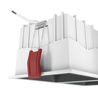 Светильник точечный встраиваемый Maytoni Alfa LED DL043-02-15W3K-D-SQ-WB 30Вт LED