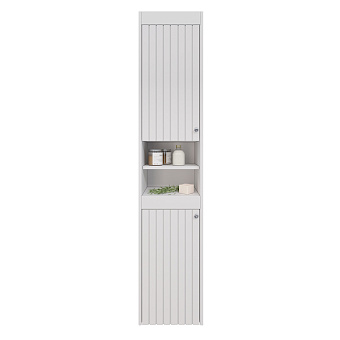 Пенал напольный LEMARK Romance LM07R35P 30х35х170см белый