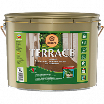 Масло для террас Eskaro Terrace 9л
