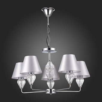 Люстра подвесная Evoluce ORPELO SLE200103-05 7Вт 5 лампочек LED