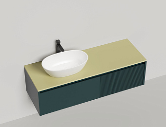 Тумба под раковину подвесная SALINI DOMINO 27D116IN 160х50х40см