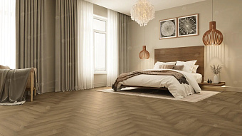 Виниловый ламинат Alpine Floor Дуб насыщенный ECO 19-7 600х125х8мм 43 класс 0,75кв.м