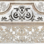 Декор ALMA CERAMICA Arina DFU03ARA004 бежевый/белый 41,8х41,8см 1,398кв.м.