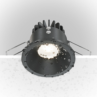 Светильник точечный встраиваемый Maytoni Zoom DL034-L12W3K-D-B 12Вт LED
