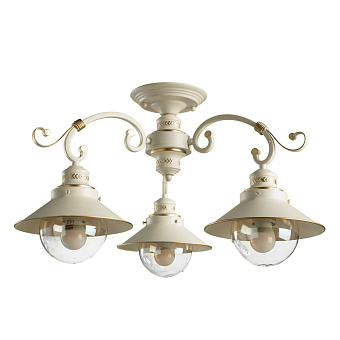 Люстра потолочная Arte Lamp GRAZIOSO A4577PL-3WG 60Вт 3 лампочек E27