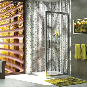 Угловое ограждение WASSERKRAFT Berkel 48P03 200х90см стекло прозрачное