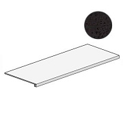 Плитка для ступеней Atlas Concord Италия MARVEL GEMS AT9W Terrazzo Black Scalino Matt 60х33см 0,198кв.м. матовая