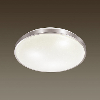 Светильник настенно-потолочный Sonex Lota Nickel 2088/CL 30Вт LED