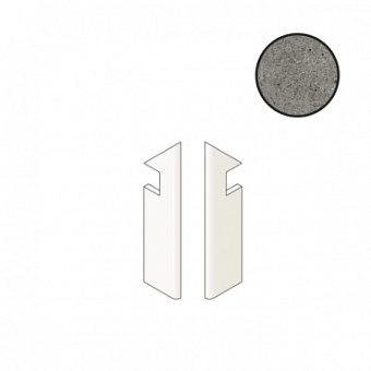 Вставка Atlas Concord Италия Boost Stone A7N3 Smoke Battiscopa Sag Dx 7,2х30см 0,259кв.м.
